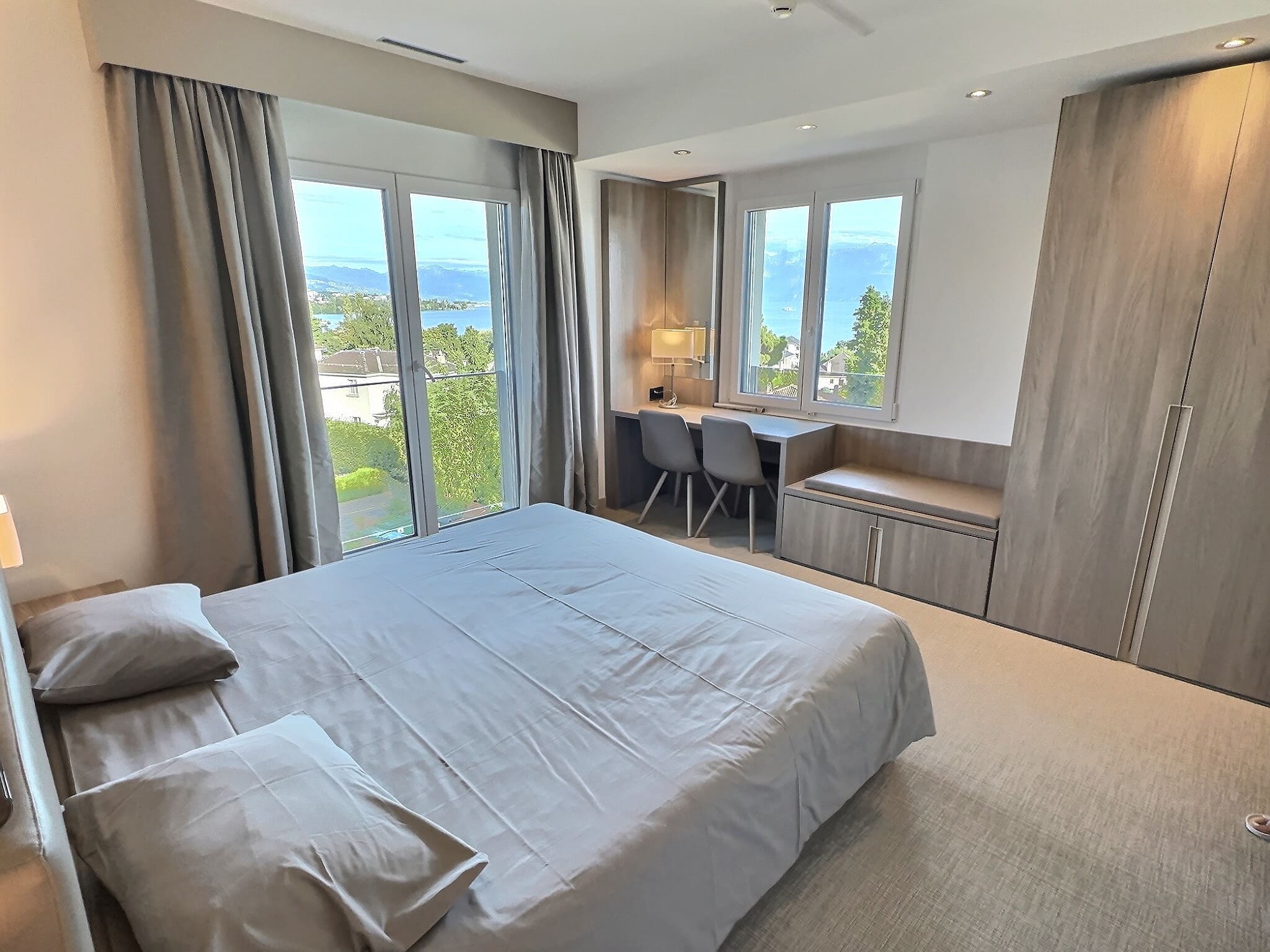 Chambre — vue lac