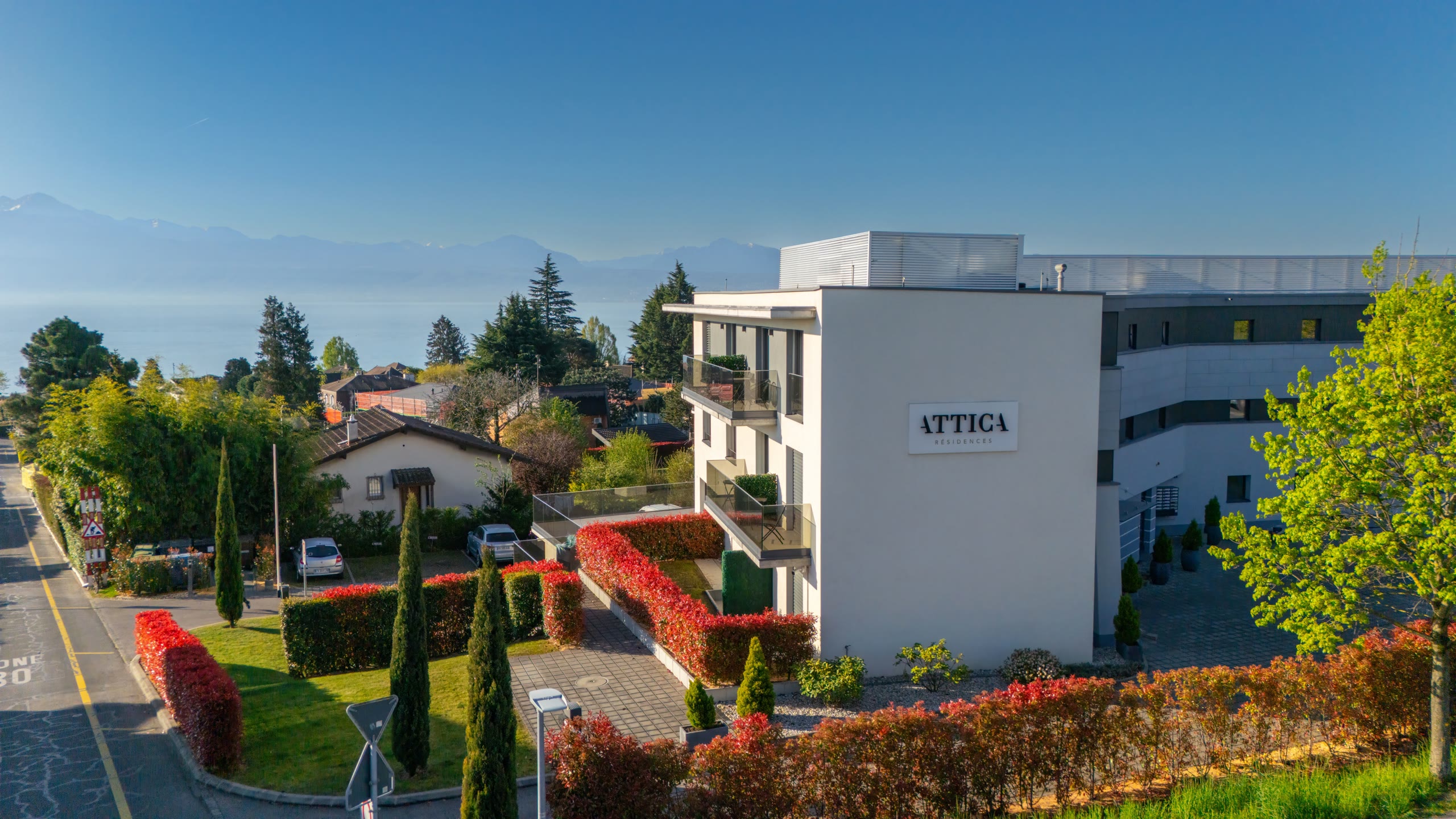Vue de l'immeuble