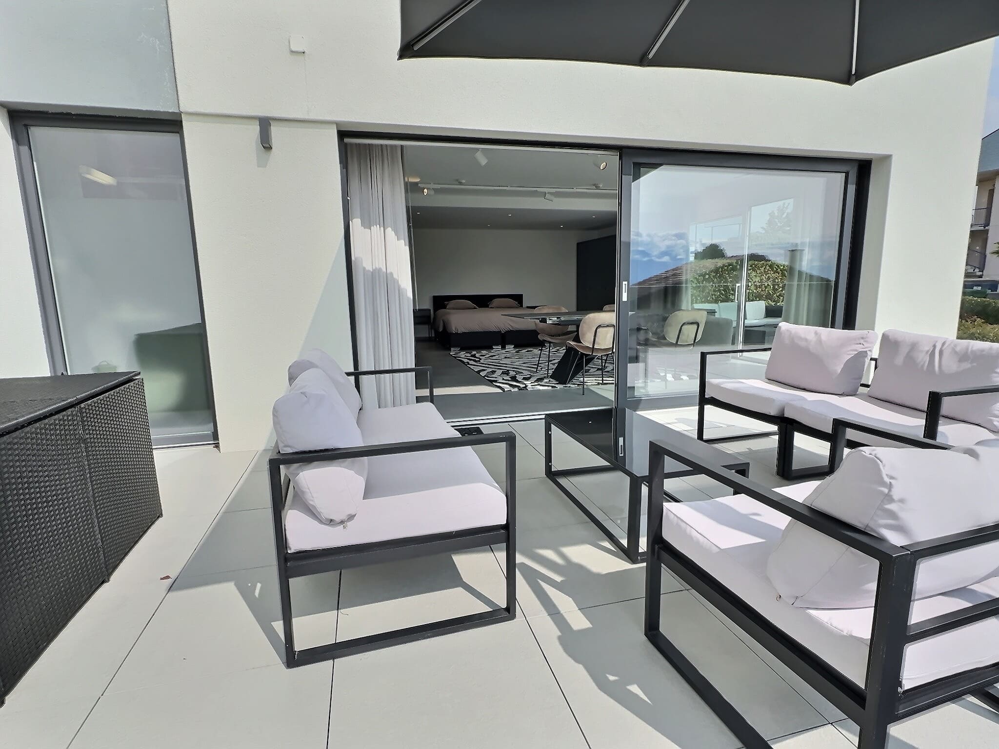 Terrace Suite — Terrasse privée, salon d'extérieur